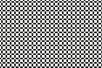 Black Retro Geometric Pattern Background: Vector Vintage Design