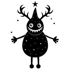 Christmas Quirky and Fun with white background	