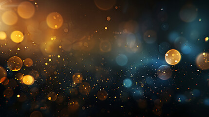 Obraz premium Vibrant Abstract Background with Colorful Bokeh Effect and Radiant Light Highlights for Artistic and Creative Projects