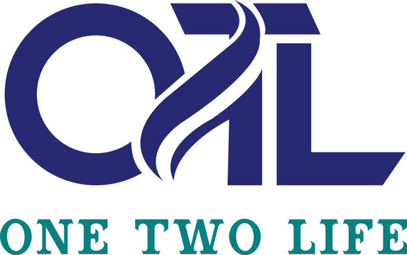 OTL monogram company logo design vector