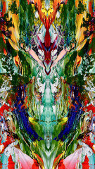 Abstract art background . Hand painting artwork on canvas .
Color idea for fabric , wall decor