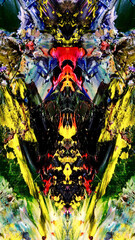 Abstract art background . Hand painting artwork on canvas .
Color idea for fabric , wall decor