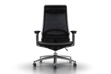 modern vintage chair and armchair with fabric on white isolated background with shadows 3d rendering