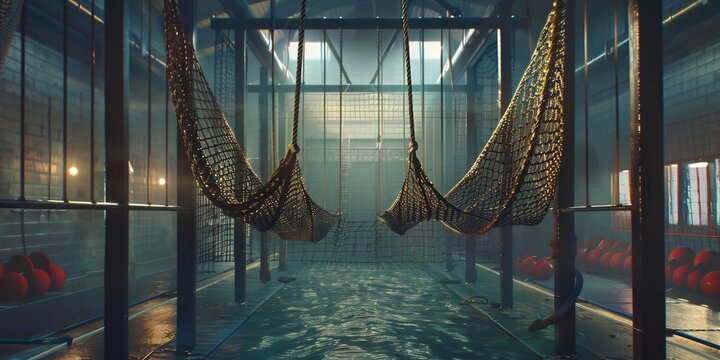 The Ultimate Fitness Adventure, Revolutionary Gym Environments Featuring Climbing Nets, A New Era of Physical Training
