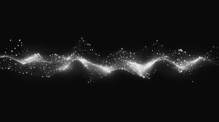Obraz premium Abstract digital background electromagnetic wave background Innovation digital wave background information technology background The background is the background. gradient wave digital wave banner