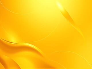 Vibrant golden background with smooth flowing lines creating a warm and inviting atmosphere for design projects