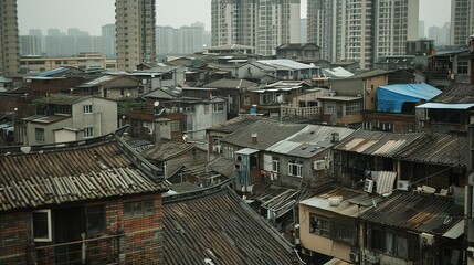 Fototapeta premium _Urban_Landscape_in_China