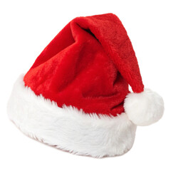 Child-Sized Velvet Santa Hat for Christmas Cheer
