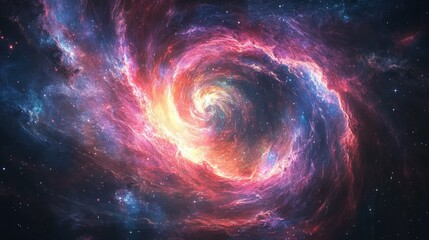 Obraz premium spiral galaxy background