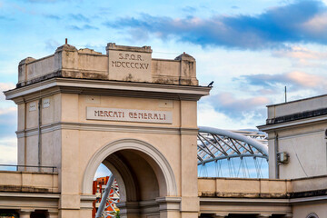 Entrance of Mercati Generali
