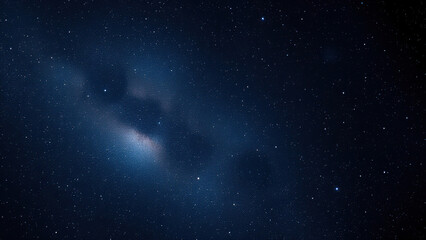 Fototapeta premium Star-filled night sky with a vast expanse of twinkling stars, galactic, dark energy, cosmic rays, universe