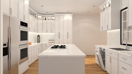 Bathroom Interior Design with Realistic Reander
