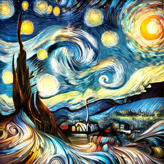 The Starry Night A Modern Vision
