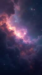 Fototapeta premium Nebulae and galaxies in space