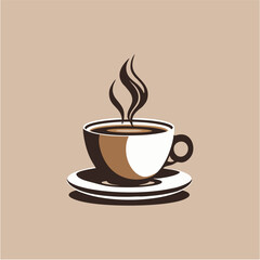 Obraz premium coffe logo vektor