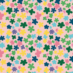 Elegant Floral Mandala Seamless Patterns &ndash; Ornamental Vintage and Modern Designs in Warm, Cool, and Earthy Tones