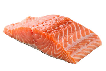 raw salmon fillet