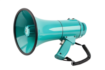megaphone isolated on white