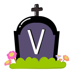 Obraz premium Halloween fonts