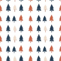 Obraz premium Christmas Tree shape pattern