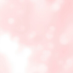 Valentine's Day concept with heart bokeh on pink backdrop, romantic mood, warm colors