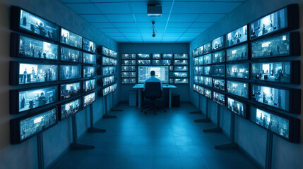Fototapeta premium Surveillance and Monitoring