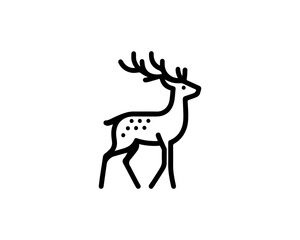 Fototapeta premium deer vector