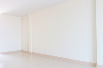 empty white room