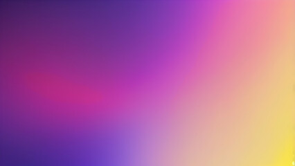 neon Violet Purple, Lemon Yellow glowing gradient background, a soft grainy noise texture with shimmering highlights and Smooth Transitions for a dynamic effect