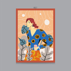 flat illustration design for background, banner, poster, template, flyer, brochure, card, etc