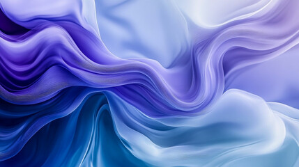 Obraz premium The gradient transitions between deep blue, soft lavender, and metallic silver for a sophisticated look