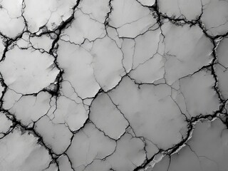 Obraz premium Cracked stucco banner; visual interest through thirds rule.