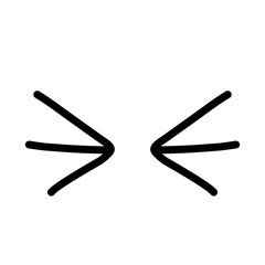 Fototapeta premium cartoon eyes with different expressions