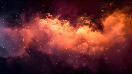 Obraz premium Cosmic Nebula Abstract Background