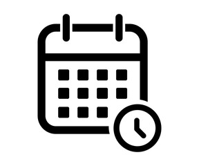 calendar planner icon. reminder organizer symbol. event planner