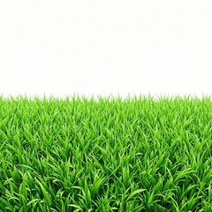 Obraz premium Close-up of artificial grass blades with a subtle sheen on the surface, natural look, shine, vegetation, blades