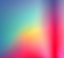Wave of mixed beautiful gradient colors. smooth transitions. composition and leaking light exposure. Rainbow background. Modern design template. High quality 8k. generative ai