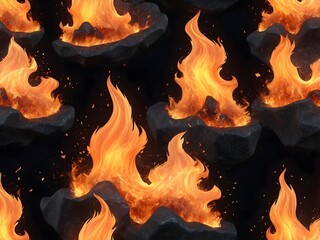 elegant fire background