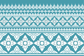 Thailand,thai pattern. seamless ,Traditional ethnic,fabric pattern for textiles,rugs, wallpaper,clothing, sarong, batik,wrap,embroidery,print,background,cover,vector illustration