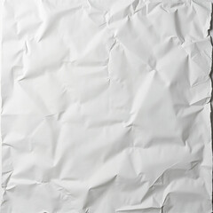 Obraz premium white crumpled and creased paper sticker poster,blank white coloured grunge crumpled crushed recycled paper horizontal vector backgrounds