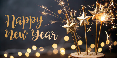 Happy New Year 2025 Background Design
