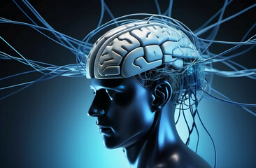 Obraz premium Neural Network AI