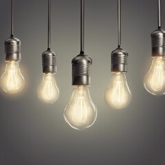 Obraz premium light bulb concept idea