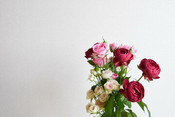 スプレー薔薇の花束