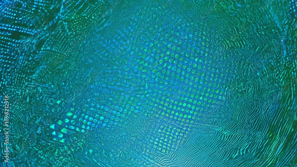 Canvas Prints aqua data stream