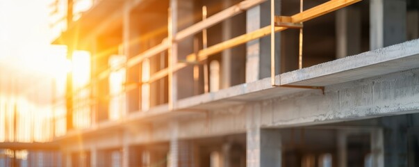 Fototapeta premium Eco-conscious construction revolutionizing building practices with sustainable materials, energy conservation, and socially inclusive workforce