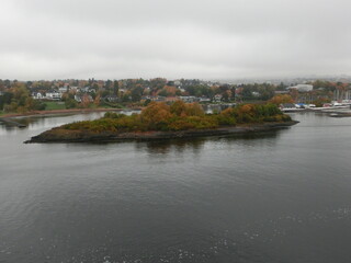 view of the river