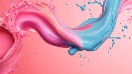 Fototapeta premium splash background concept with copy space