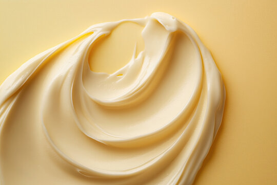 Palmitoyl Pentapeptide-4 Cream Application Concept for Skin Texture Enhancement on a Cozy Background