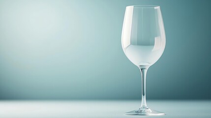 Obraz premium Close-up of sleek white goblet, clean lines and glossy surface, illuminated by soft ambient light, luxurious and contemporary appeal